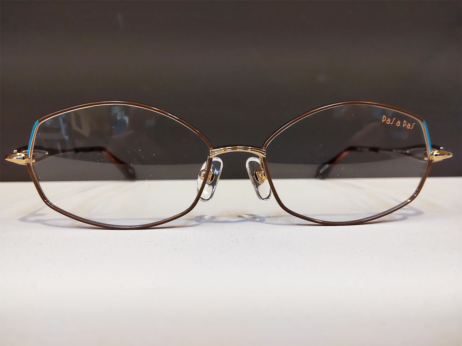 Pas a Pas 2123(G/MT: ゴールド/モカターコイズ)